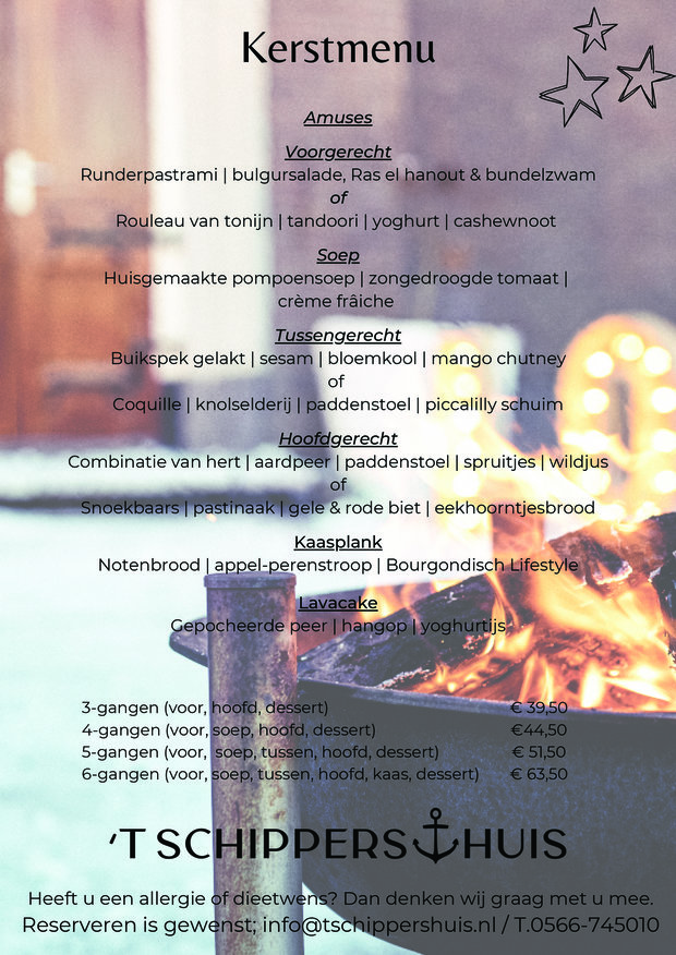 KERST MENU